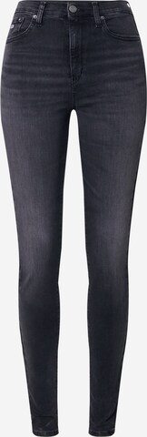 Tommy Jeans Skinny Jeans 'SYLVIA HIGH RISE SKINNY' in Zwart: voorkant