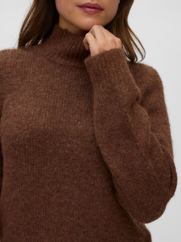 VERO MODA Trui 'VMBerry' in Bruin