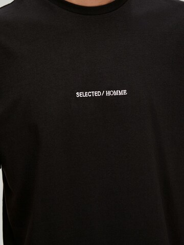 SELECTED HOMME Long Pajamas in Black