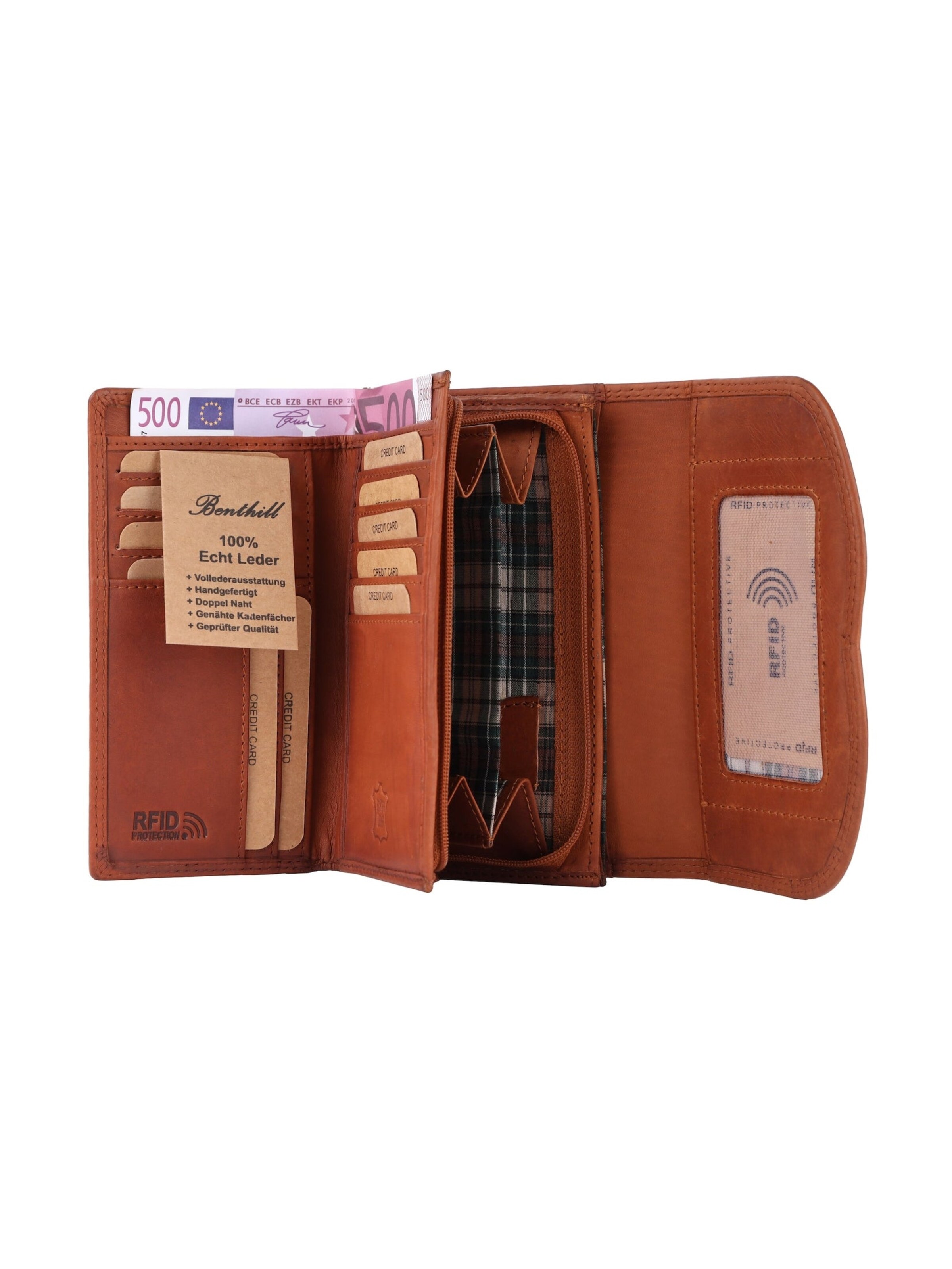 Benthill Wallet in Brown
