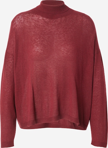 AMERICAN VINTAGE - Pullover oversized 'TOIMA' em vermelho: frente