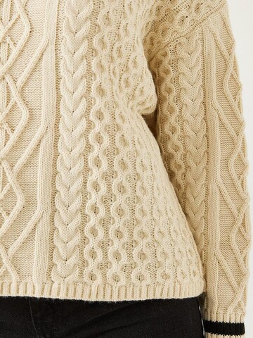 Bianco Lucci Pullover in Beige