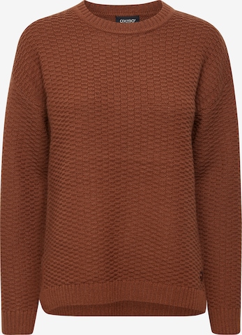 Oxmo Sweater 'Milla' in Brown: front