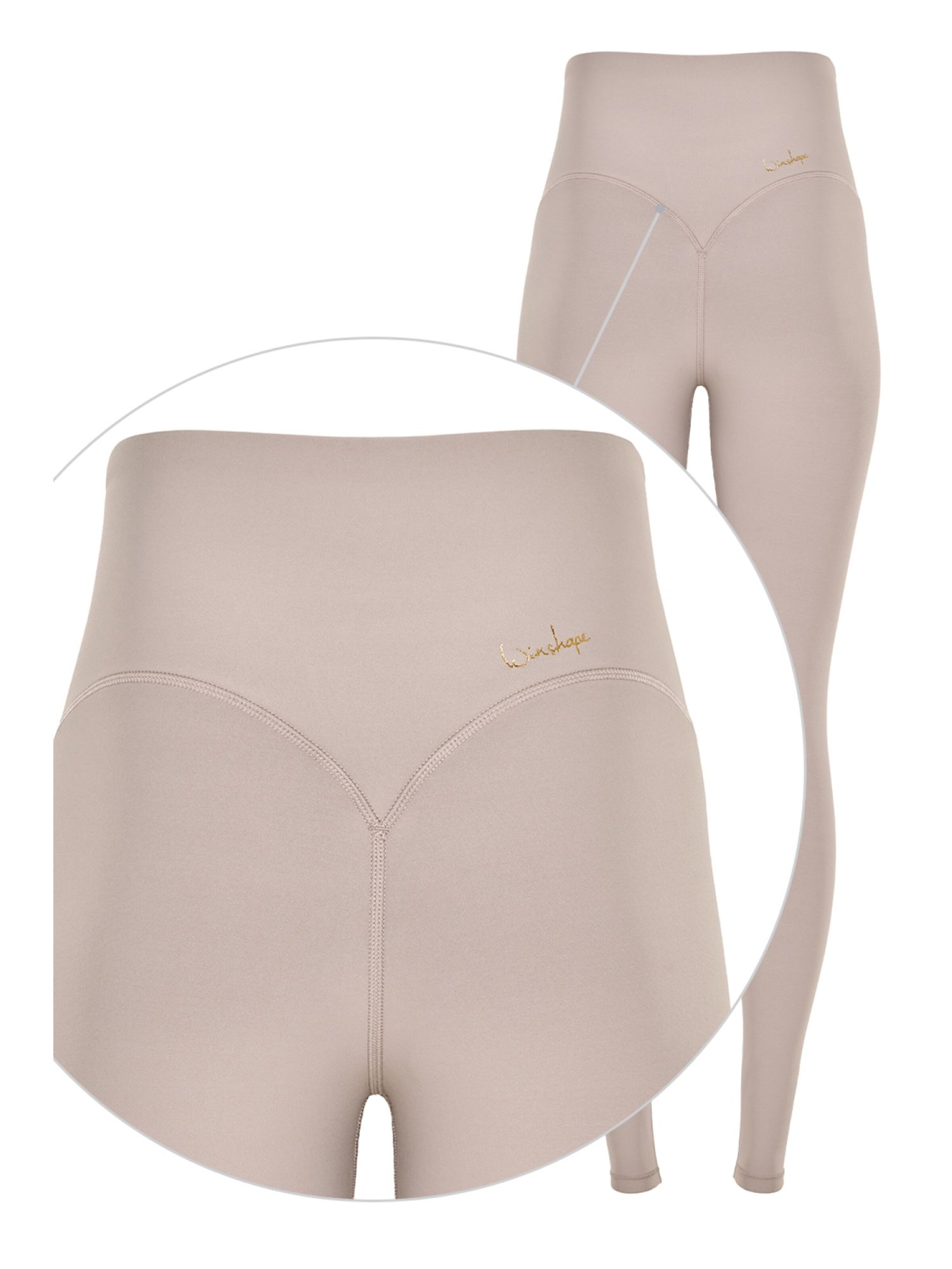 Winshape Слим Леггинсы 'HWL117C' в Бежевый