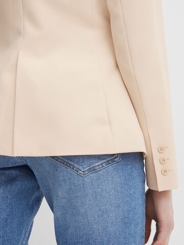 ICHI - Slimfit Blazer 'Lexi' en naranja