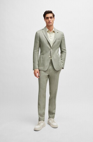 BOSS Slim Fit Sakko 'C-Hanry' in Grün