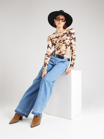 Envii Wide Leg Jeans in Blau