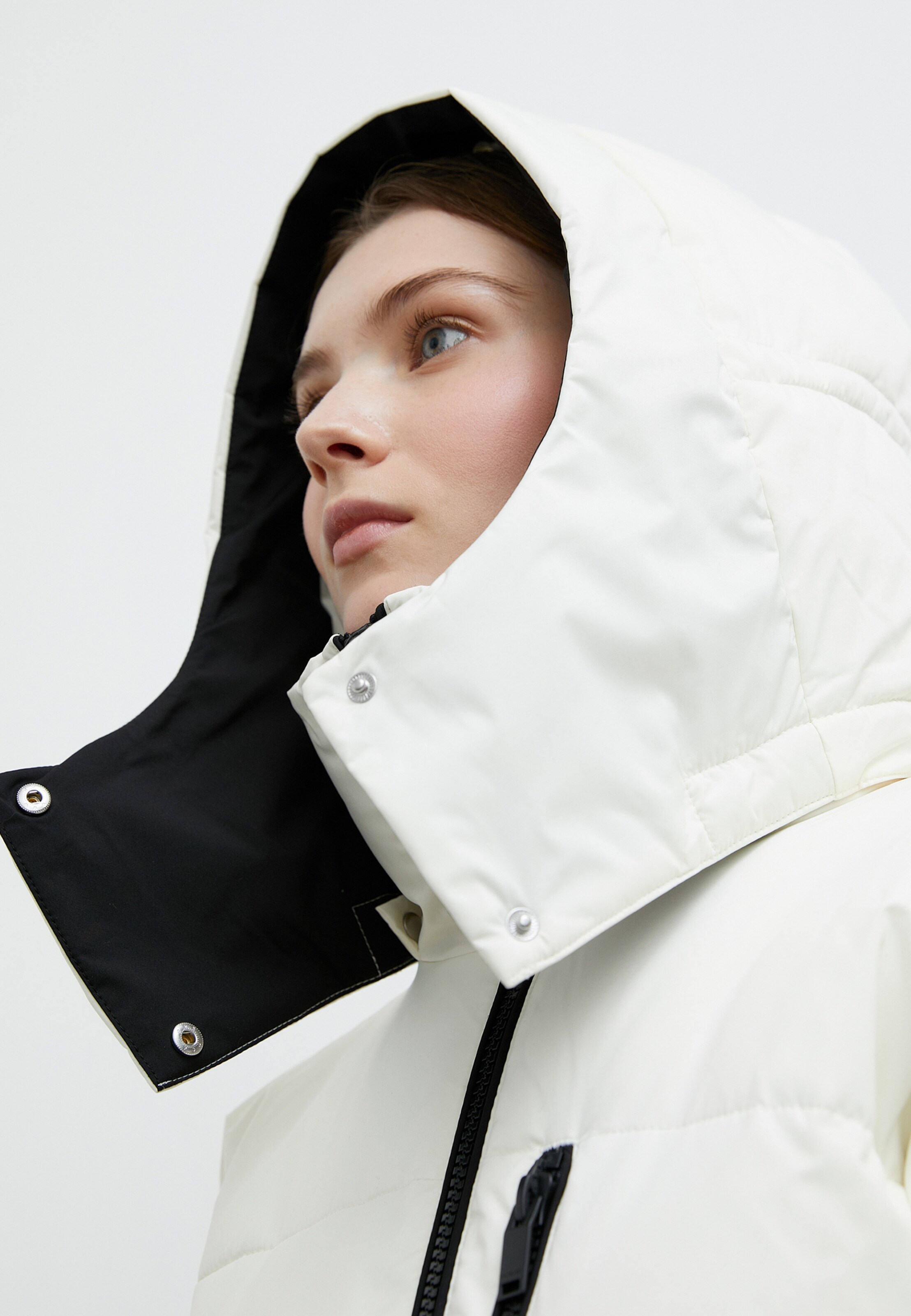Frauen Große Größen Finn Flare Wintermantel in Schwarz - TP31573 Frauen Große Größen Finn Flare Wintermantel in Schwarz - TP31573