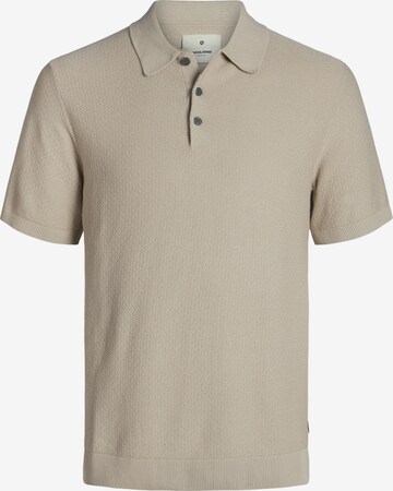 JACK & JONES Shirt 'SANDRI' in Brown: front