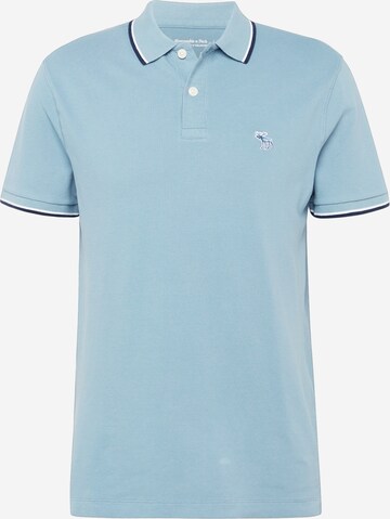 Abercrombie & Fitch Shirt in Blauw: voorkant