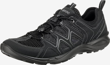 ECCO Athletic Lace-Up Shoes 'Terracruise' in Black: front