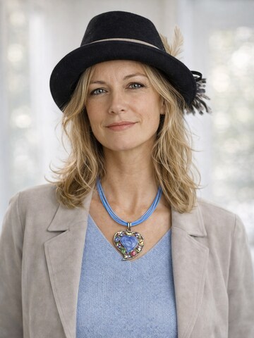 COLLEZIONE ALESSANDRO Necklace 'Barcelona' in Blue: front