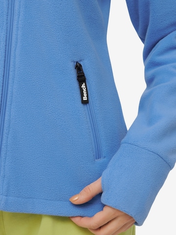 BENCH Fleece Jacket 'NINJA' in Blue