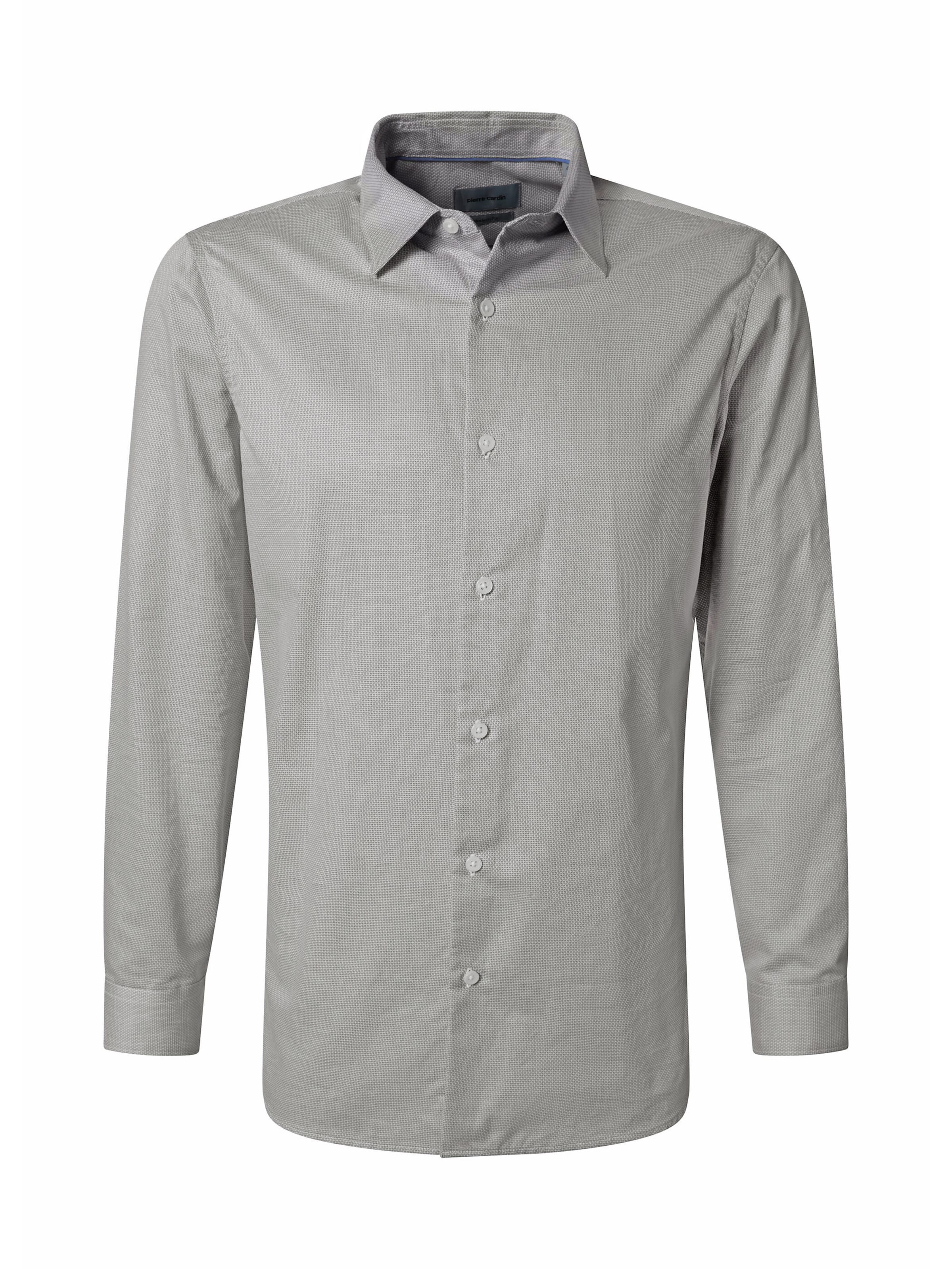 PIERRE CARDIN Regular fit Business shirt in White: front