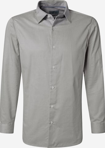 Coupe regular Chemise business PIERRE CARDIN en blanc : devant