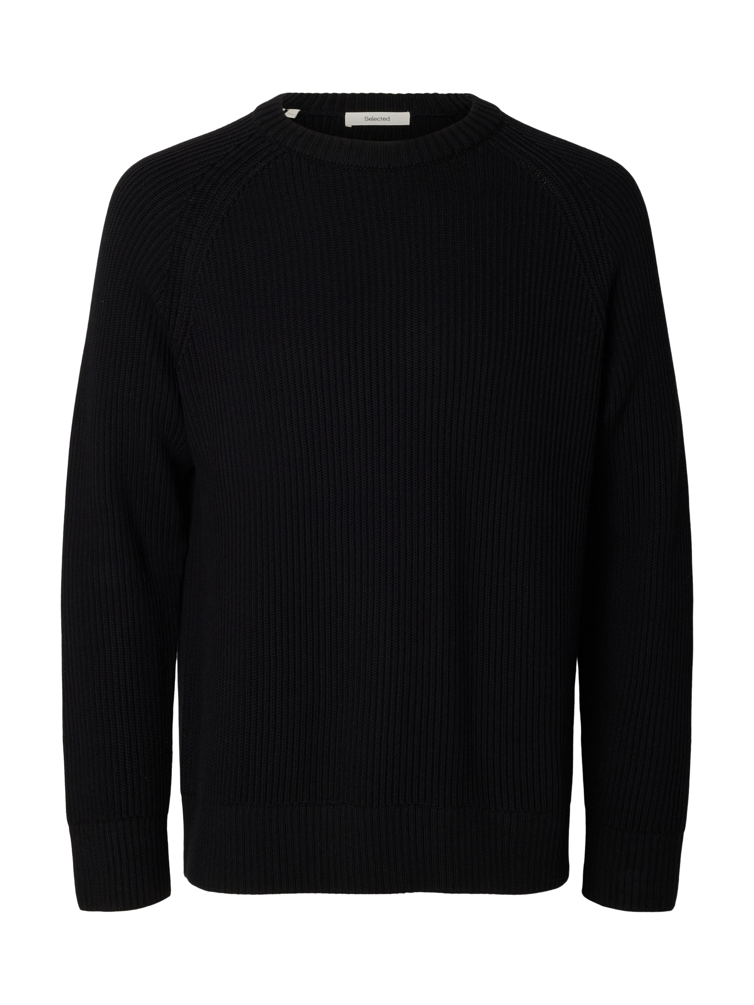 SELECTED Sweater 'SLMBraun' in Black: front