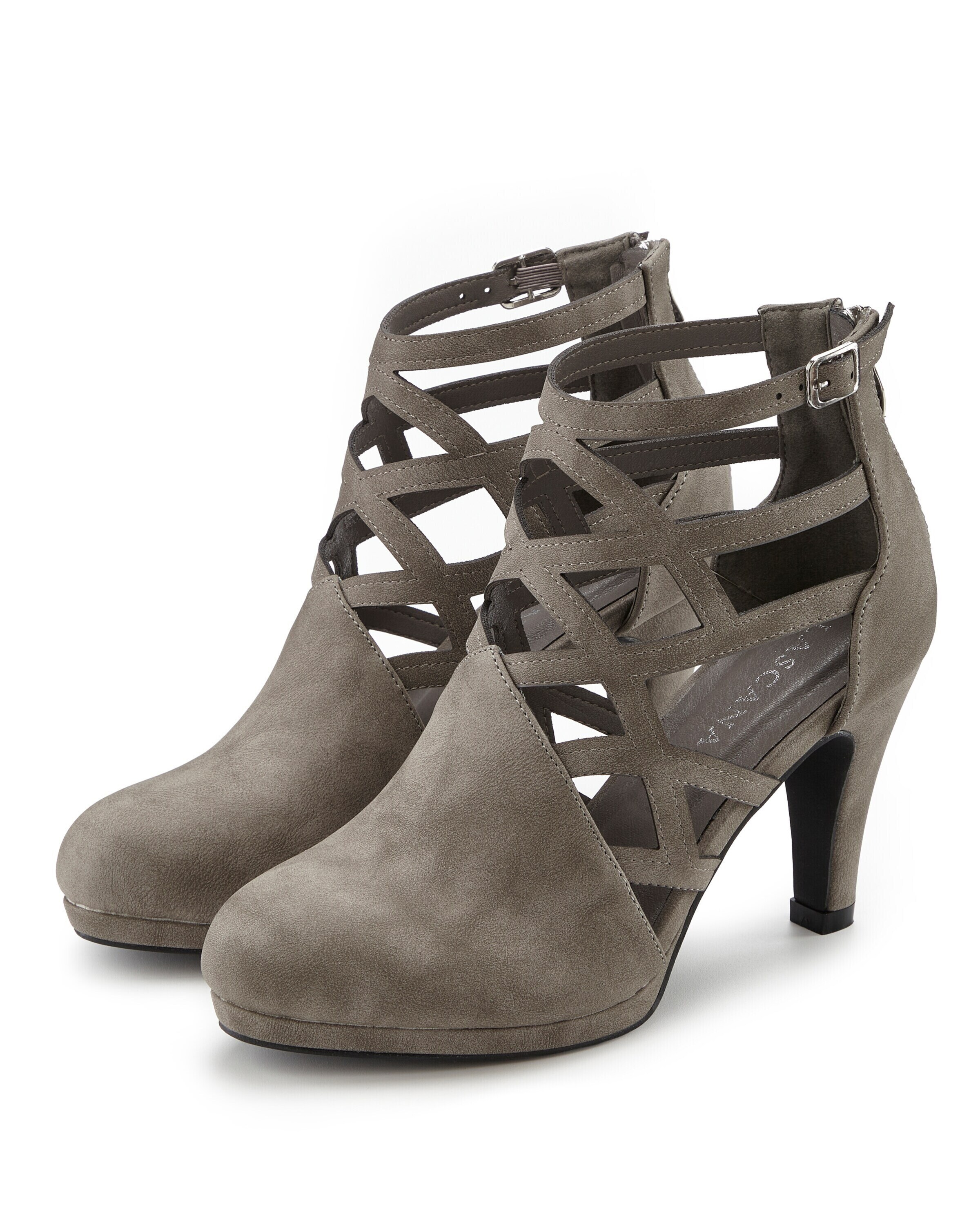 LASCANA Лодочки в Серый