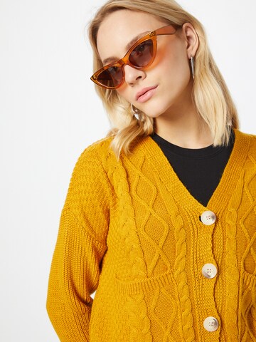 Trendyol Knit Cardigan in Yellow