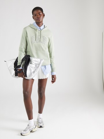 GAP Sweatshirt 'HERITAGE' in Green