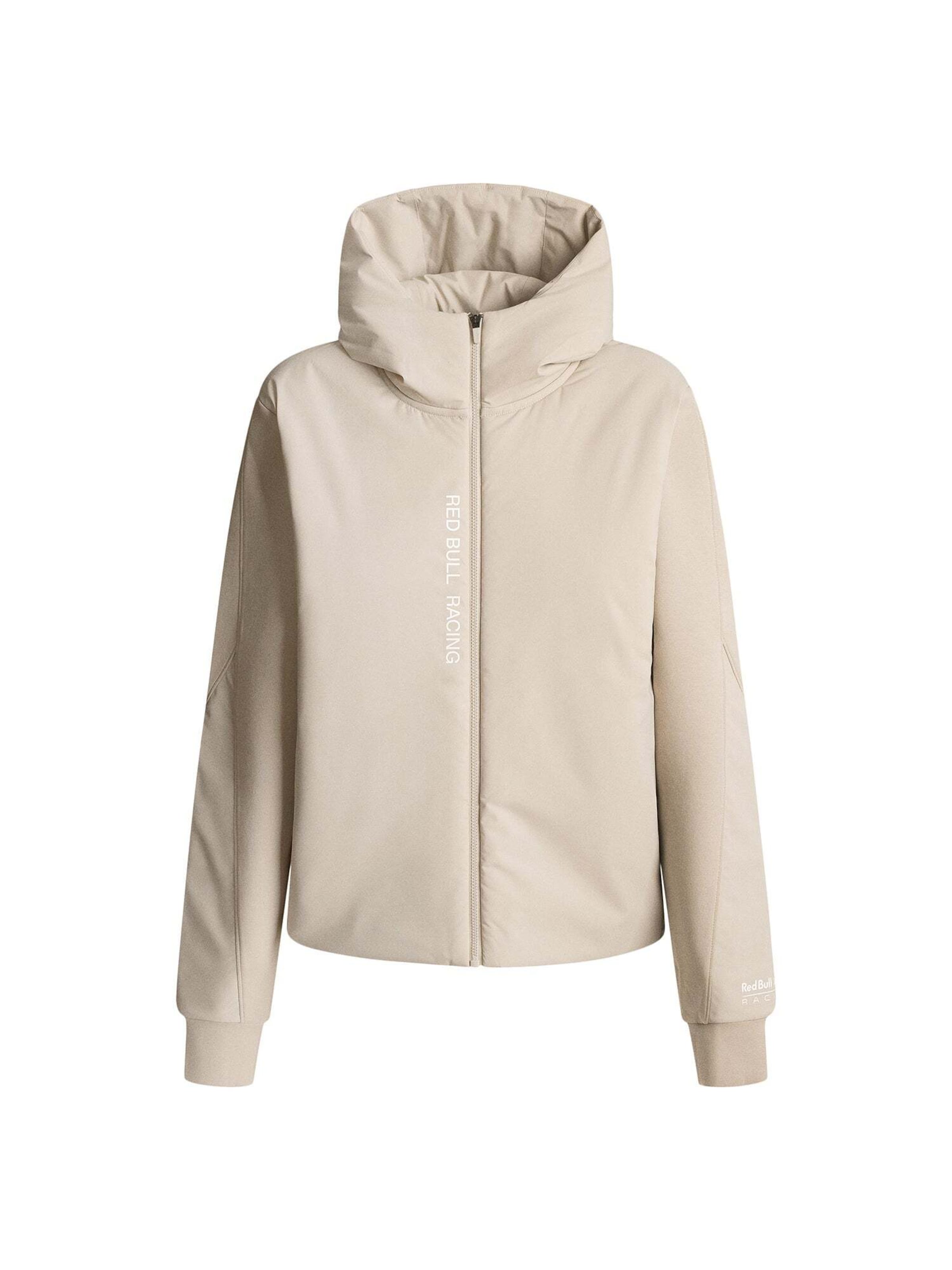 Giacca di mezza stagione di Red Bull Racing x Pepe Jeans in beige: frontale