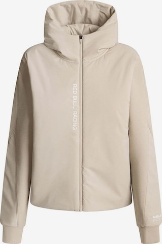 Red Bull Racing x Pepe Jeans Jacke in Beige: Vorderseite