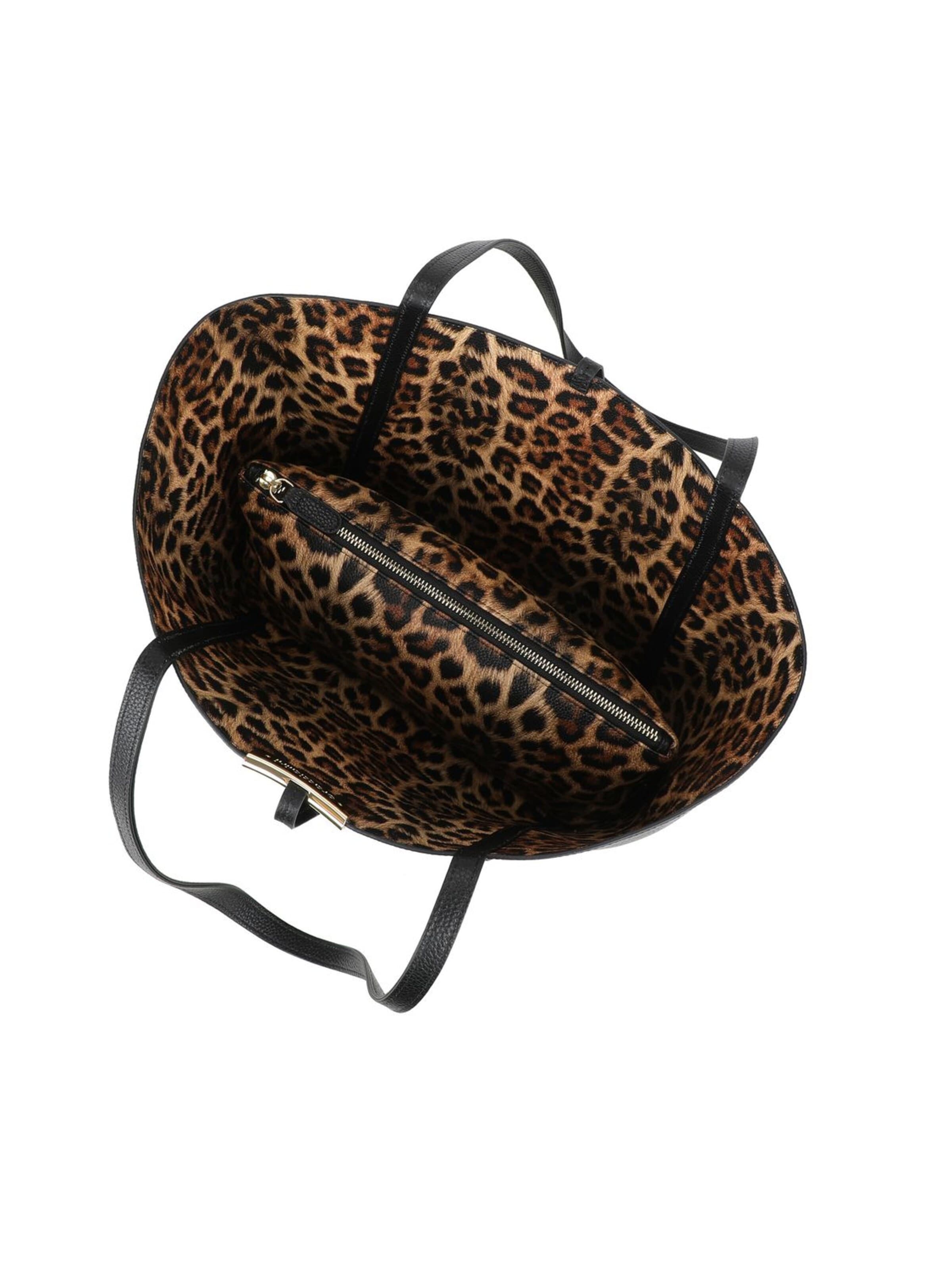 Shopper 'Double' di Braccialini in nero