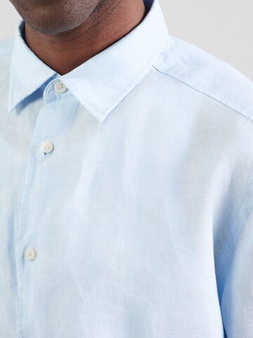 OLYMP Regular fit Риза в синьо