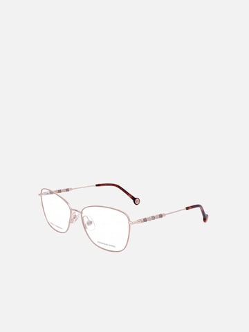 Occhiali da sole 'Carolina Herrera CH 0039 Gold nude 55/15/140 WOMAN Eyewear Frame' di Carolina Herrera in oro: frontale