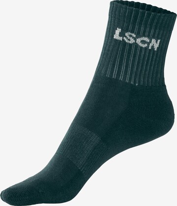 LSCN by LASCANA Sportsocken in Grün