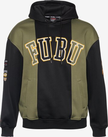 FUBU Sweatshirt in Schwarz: predná strana