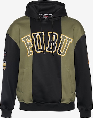 FUBU Sweatshirt in Black: front