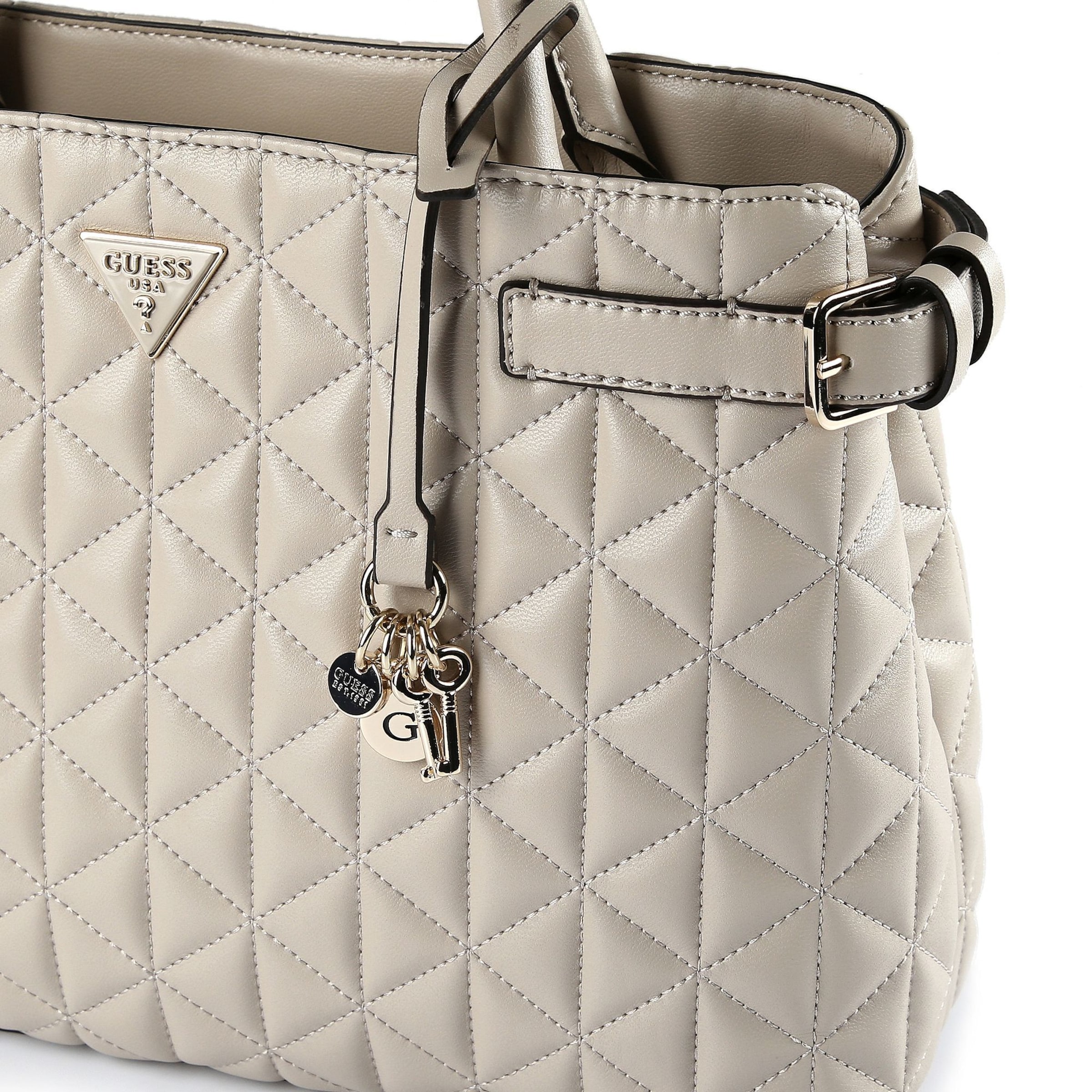 Borsa a mano 'Paisleigh' di GUESS in grigio