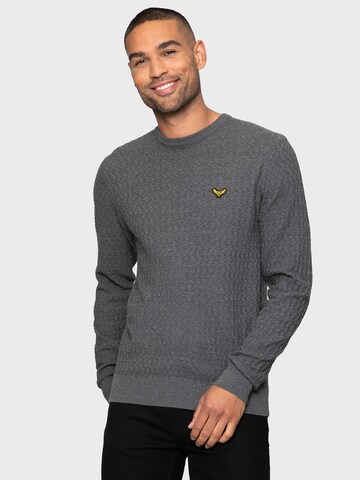 Threadbare Sweater 'Cedar' in Grey: front
