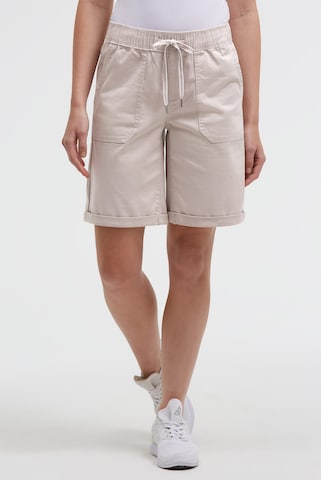 Soccx Loosefit Bermuda CA:YA Relaxed Fit in Beige: Vorderseite
