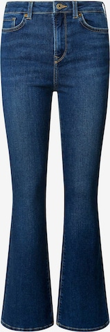 évasé Jean Pepe Jeans en bleu : devant