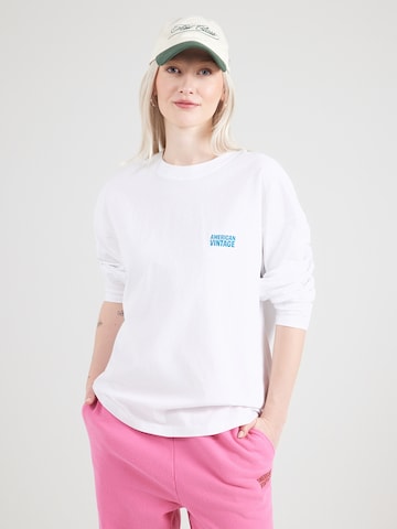 T-shirt 'GIXY' AMERICAN VINTAGE en blanc : devant