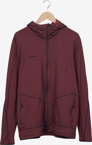 MAMMUT Kapuzenpullover XXL in Rot: Vorderseite