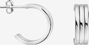 Sofia Milani Ohrringe 'Tripled' in Silber: Vorderseite