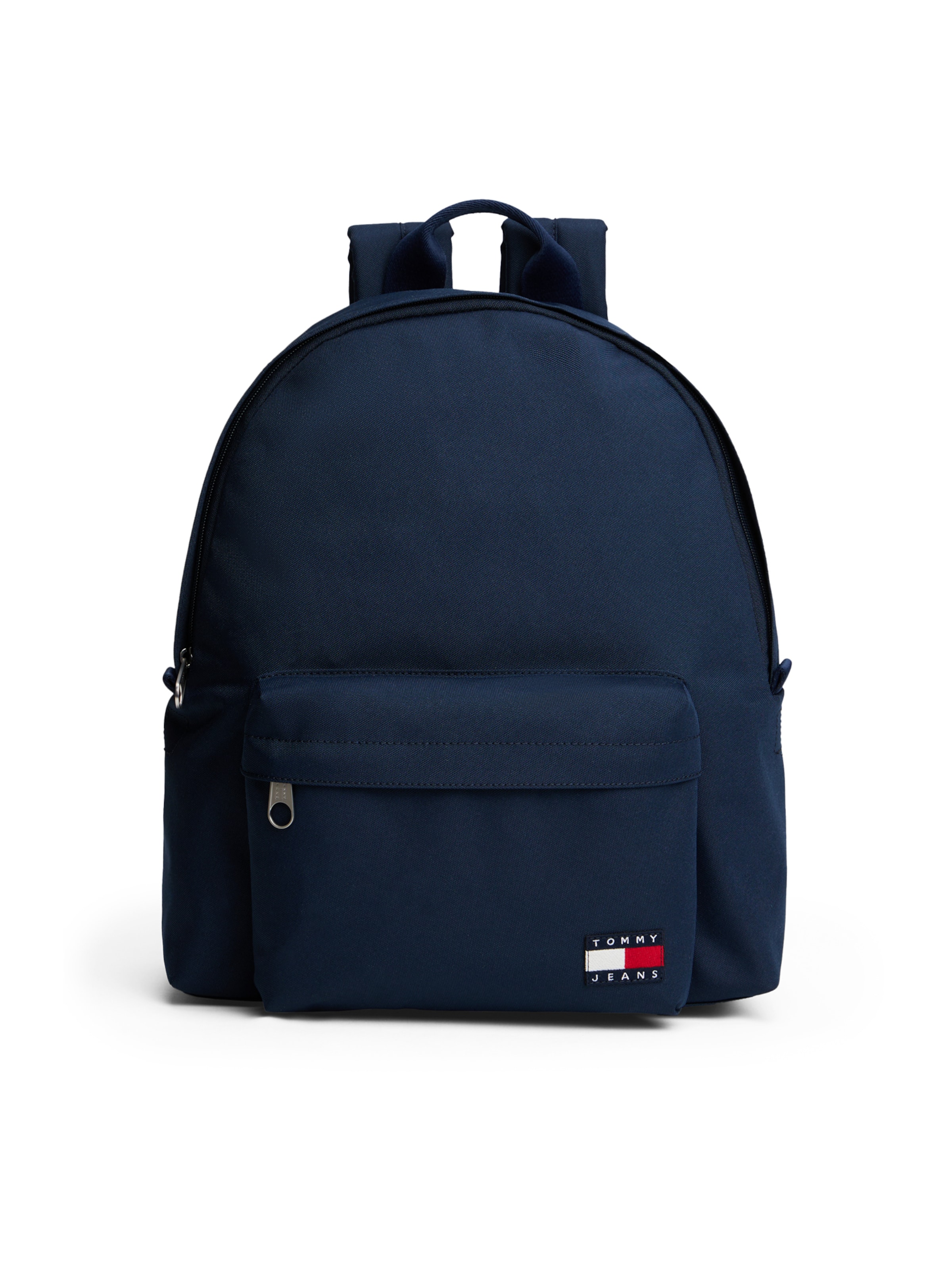 Tommy Jeans - Mochila 'Ess' em azul: frente