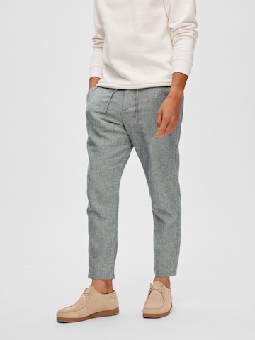 SELECTED HOMME Regular Chino Pants 'Brody' in Blue: front