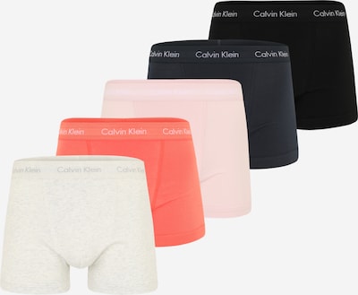 Calvin Klein Underwear Bokserice u siva melange / narančasta / roza / crna, Pregled proizvoda