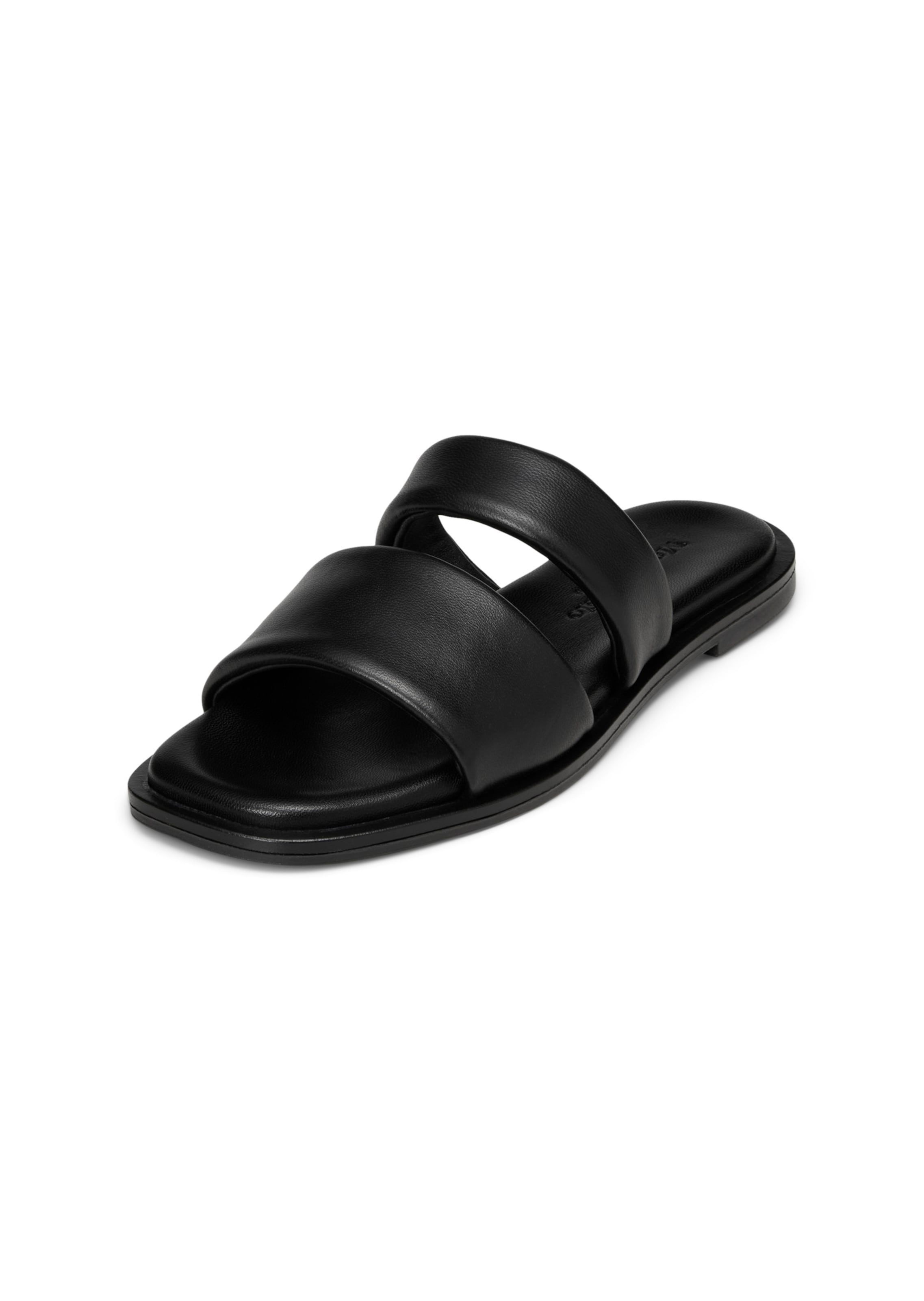Marc O'Polo Pantolette in Schwarz: Vorderseite