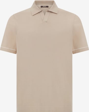 Maglietta di Boggi Milano in beige: frontale