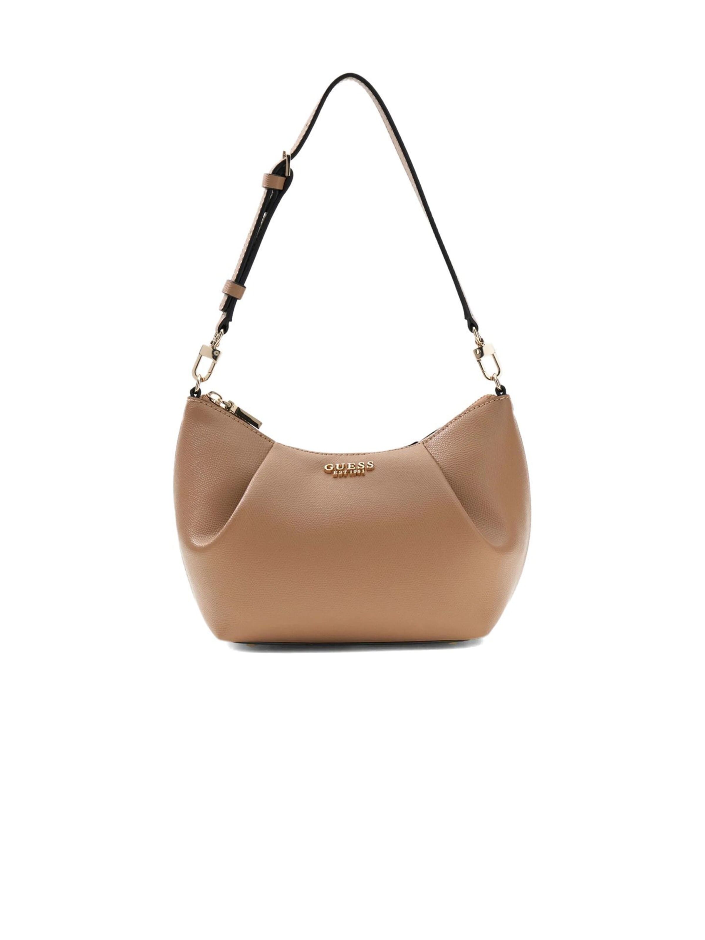 GUESS Schoudertas 'Guess Shoulder Bag Black' in Beige