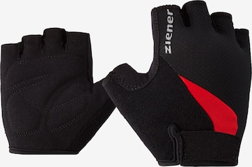 ZIENER Athletic Gloves 'CRIDO' in Black: front