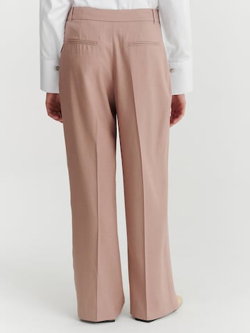 TATUUM Wide leg Bandplooibroek 'Serko' in Roze