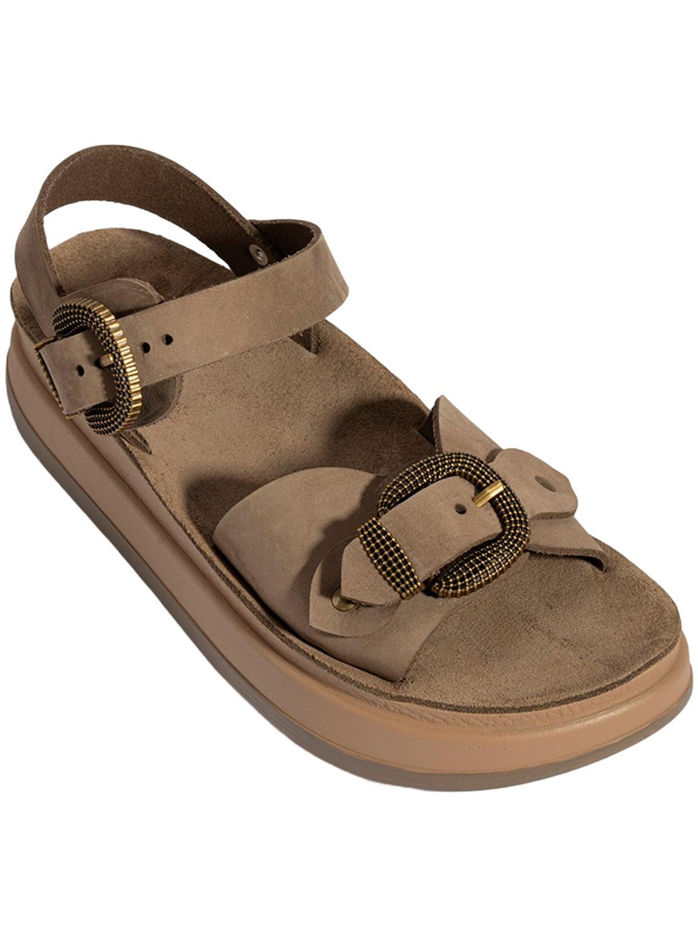 Desa Sandale 'Keilsandalen'‌‌‌‌‌‌‌‌ in Grau