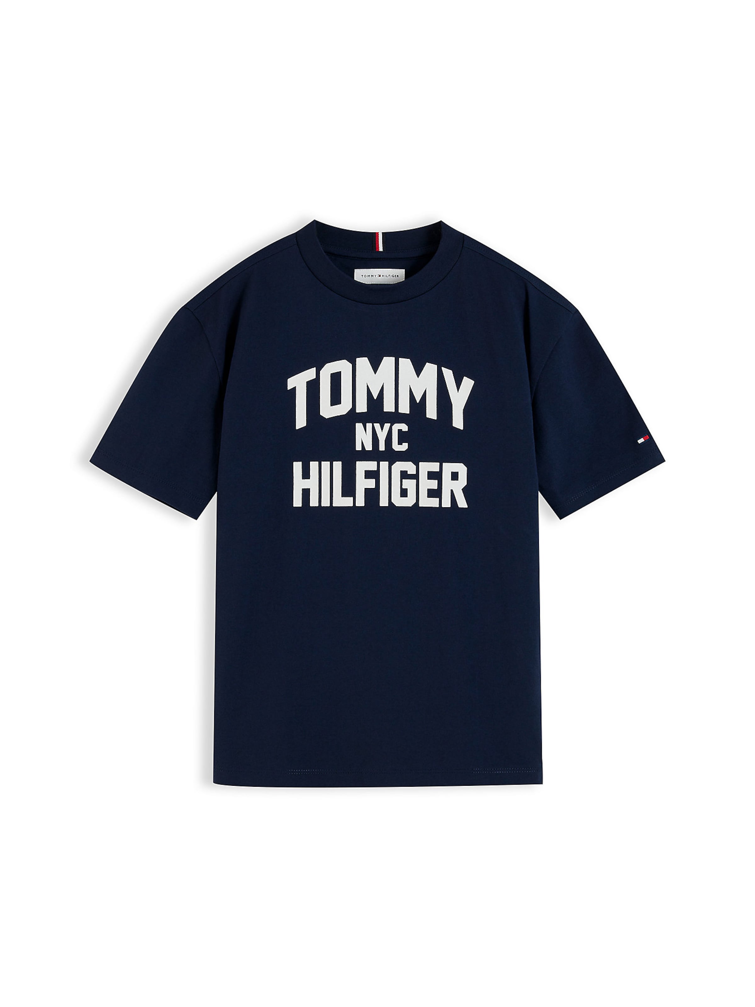 T-Shirt TOMMY HILFIGER en bleu : devant