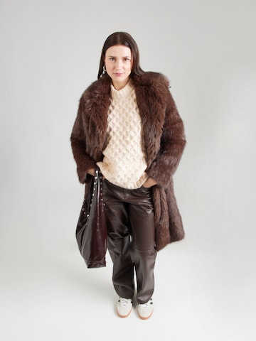 Monki Oversized sweater 'Tate' in Beige