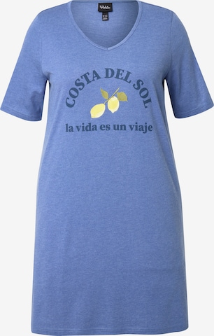 Ulla Popken Dress in Blue: front